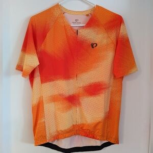 Pearl Izumi Attack Air Lightweight Cycling Jersey sz Large Orange